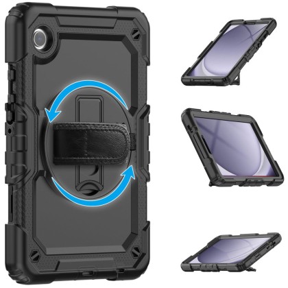 360 градусов калъф за таблет Samsung Galaxy Tab A9 Plus 11.0 от Tech-Protect Solid360 - Черен