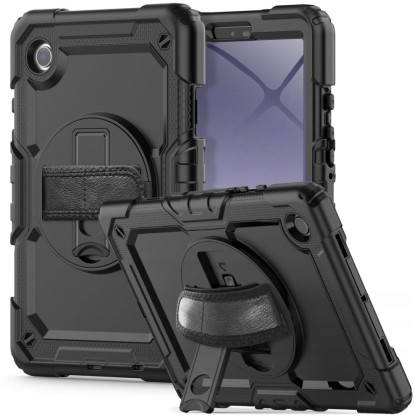 360 градусов калъф за таблет Samsung Galaxy Tab А9 8.7 от Tech-Protect Solid360 - Черен
