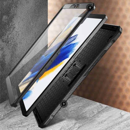 360 градусов калъф за Samsung Galaxy Tab A9 8.7 от Supcase Unicorn Beetle Pro - Черен