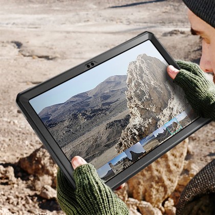 360 градусов калъф за Samsung Galaxy Tab A9 Plus 11.0 от Supcase Unicorn Beetle Pro - Черен