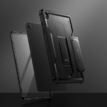 360 градусов калъф за Samsung Galaxy Tab A9+ Plus 11.0 от Tech-Protect Kevlar Pro - Черен