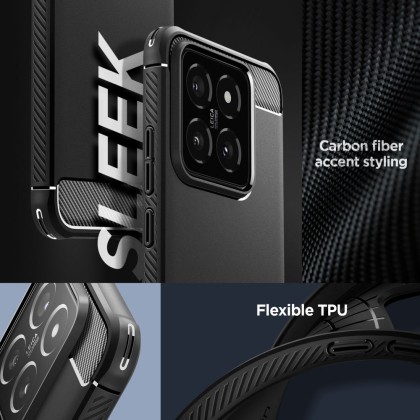 SPIGEN RUGGED ARMOR XIAOMI 14 MATTE BLACK