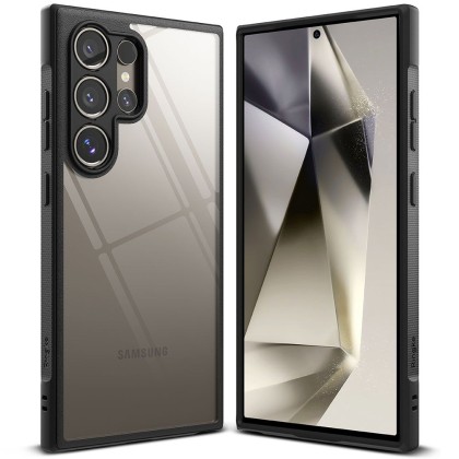 Хибриден кейс за Samsung Galaxy S24 Ultra от Ringke Fusion Bold - Черен