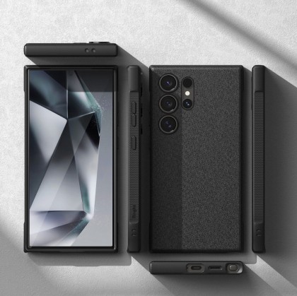 Удароустойчив кейс за Samsung Galaxy S24 Ultra от Ringke Onyx - Черен