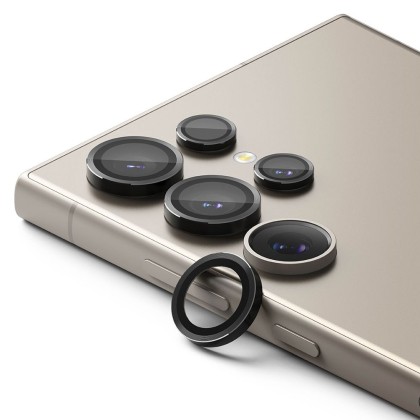 Протектори за камера на Samsung Galaxy S24 Ultra от Ringke Camera Frame - Черни