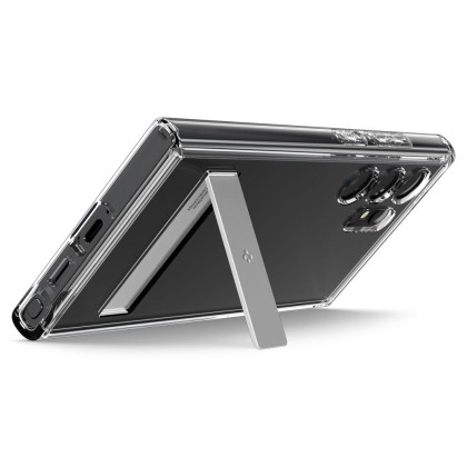 Удароустойчив твърд кейс за Samsung Galaxy S24 Ultra от Spigen Ultra Hybrid S - Прозрачен