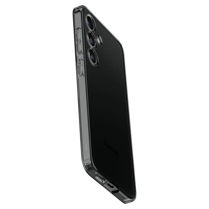 Удароустойчив, силиконов кейс за Samsung Galaxy S24+ Plus от Spigen Liquid Crystal - Space Crystal