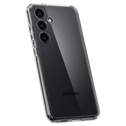 Удароустойчив твърд кейс за Samsung Galaxy S24+ Plus от Spigen Ultra Hybrid - Прозрачен