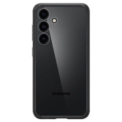 Удароустойчив твърд кейс за Samsung Galaxy S24+ Plus от Spigen Ultra Hybrid - Черен мат