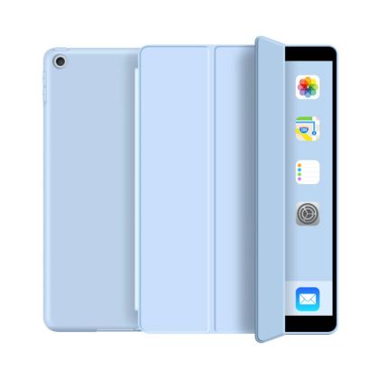 Силиконов тефтер за iPad 10.2 от Tech-Protect SmartCase - sky blue