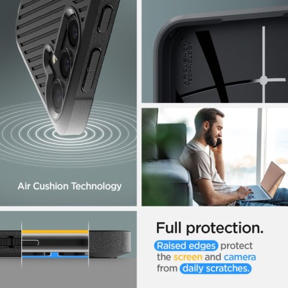Удароустойчив кейс за Samsung Galaxy S24+ Plus от Spigen Core Armor - Черен мат