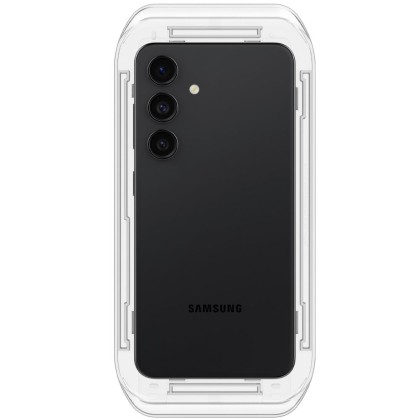 2 Стъклени протектора за дисплей на Samsung Galaxy S24+ Plus от Spigen Glas.TR 