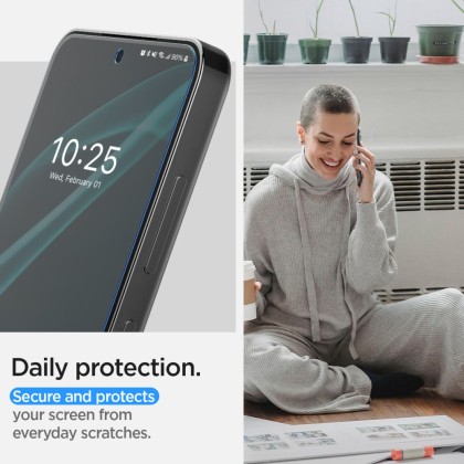 2x Защитно фолио за Samsung Galaxy S24 от Spigen Neo Flex - Прозрачни