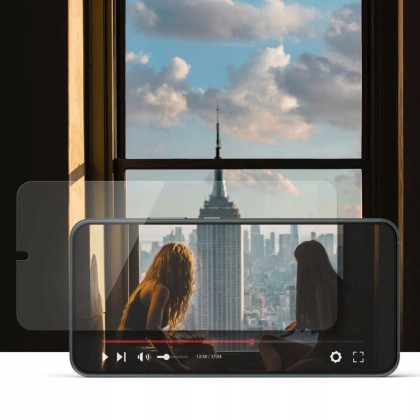 Стъклен протектор FULL GLUE за Xiaomi Poco X6 Pro 5G от Hofi Glass Pro+ - Прозрачен