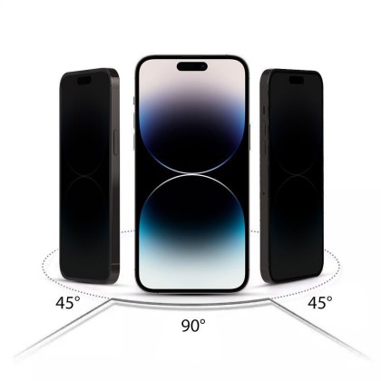 Протектор със затъмняване за Samsung Galaxy A35 5G / A55 5G от Hofi Anti Spy Glass Pro+ - Privacy