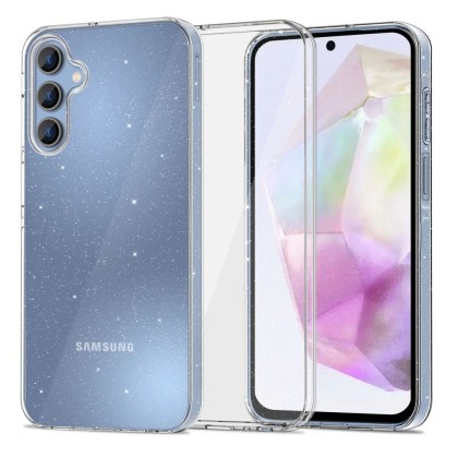 Силиконов кейс за Samsung Galaxy A35 5G от Tech-Protect FlexAir - Glitter