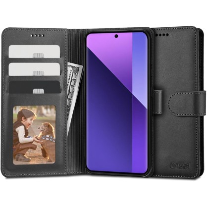 TECH-PROTECT WALLET XIAOMI REDMI NOTE 13 PRO+ PLUS 5G BLACK