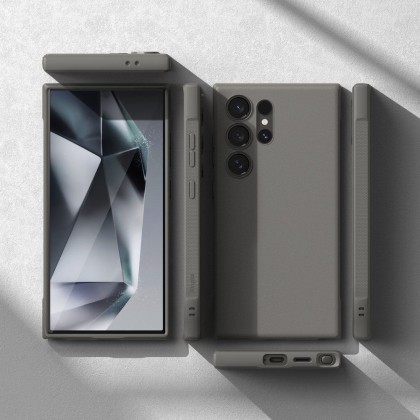 Удароустойчив кейс за Samsung Galaxy S24 Ultra от Ringke Onyx - Сив