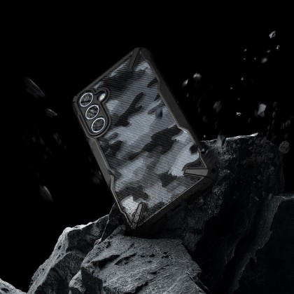Удароустойчив твърд кейс за Samsung Galaxy A55 5G от Ringke Fusion X - Камуфлажен