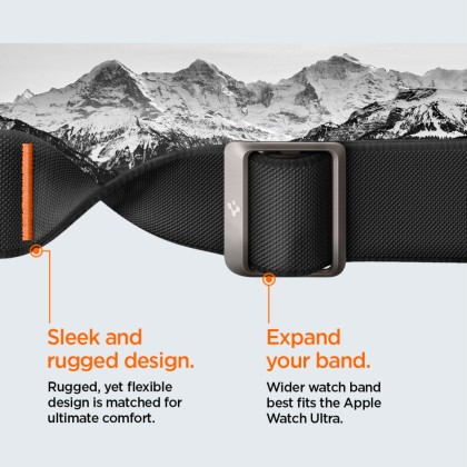 SPIGEN LITE FIT ”PRO” APPLE WATCH ULTRA 1 / 2 (49 MM) MATTE BLACK