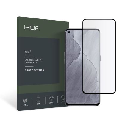 Стъклен протектор FULL GLUE за Realme GT Master Edition от Hofi Glass Pro+ - Черен