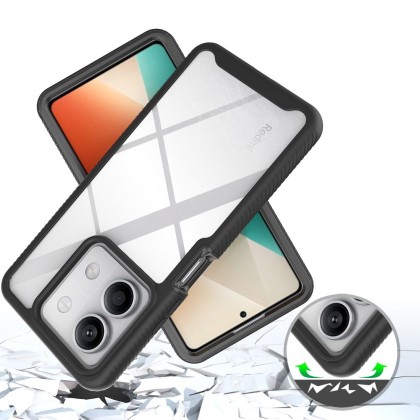 360 градусов калъф за Xiaomi Redmi Note 13 5G от Tech-Protect Defense360 - Черен