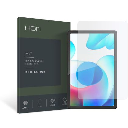 Стъклен протектор FULL GLUE за Realme Pad 10.4 от Hofi Glass Pro+ - Прозрачен