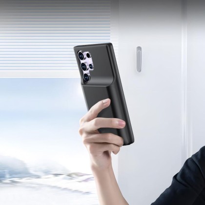 Кейс с батерия 5000 mAh за Samsung Galaxy S24 Ultra от Tech-Protect PowerCase - Черен