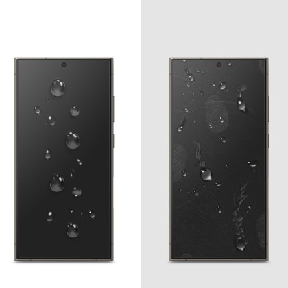 2 х Стъклен протектор за дисплей на Samsung Galaxy S24 Ultra от Ringke Easy Slide 2-Pack - Прозрачен