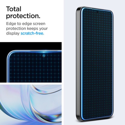 2 броя стъклени протектори за дисплей на Samsung Galaxy S24+ Plus от Spigen Glas.TR 