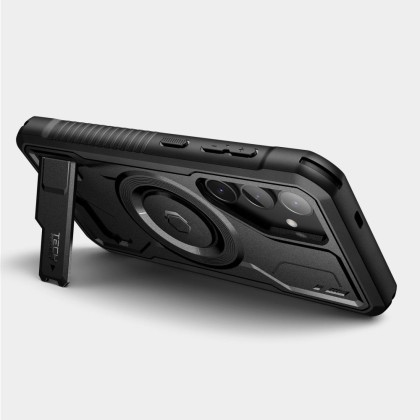 360 градусов калъф с MagSafe за Samsung Galaxy S24 Plus от Tech-Protect Kevlar - Black