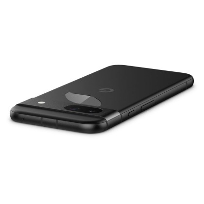 2 броя комплетки от протектори за обектви на камерата на Google Pixel 8a от Spigen Optik Tr - Прозрачен