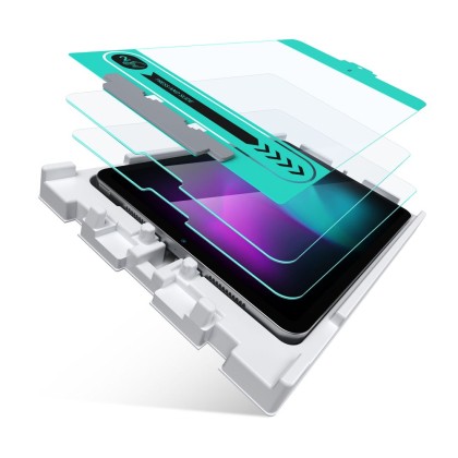 2 броя стъклени протектори за дисплей на iPad Air 10.9 4 / 5 / 2020 - 2022 / Pro 11 2 / 3 / 4 2020 - 2022 от ESR Аrmorite - Прозрачни