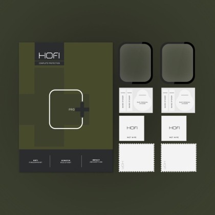 2 броя хибриден протектор за Huawei Watch Fit 3 от Hofi Hybrid Pro+ - Черни