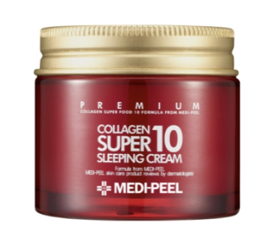 Крем за лице с колаген и 10 суперхрани от Medi-Peel Collagen Super10 Sleeping Cream