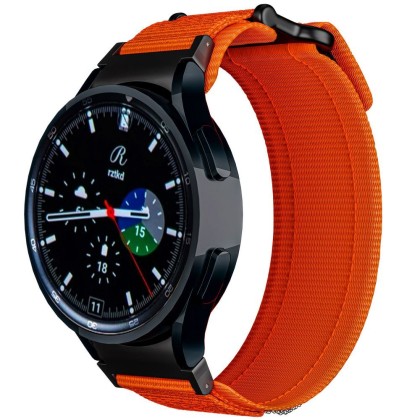 Текстилна каишка за Samsung Galaxy Watch 4/5/5 Pro/6 от Tech-Protect Scout Pro - Оранжев