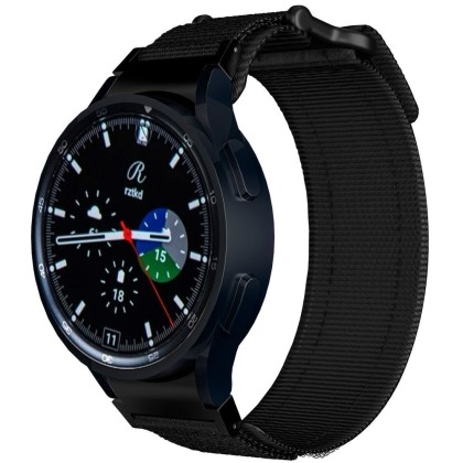 Текстилна каишка за Samsung Galaxy Watch 4/5/5 Pro/6 от Tech-Protect Scout Pro - Черна