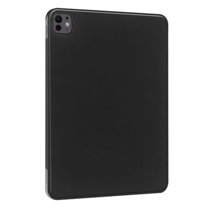 Силиконов, магнитен калъф за Apple iPad Pro 5 (11" 2024) от Tech-Protect SmartCase Magnetic - Черен