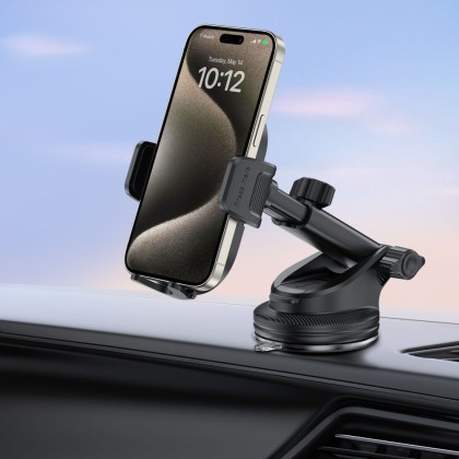 Универсална стойка за автомобил от Tech Protect V7 - Черна