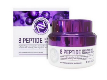 Крем за лице с 8 вида пептиди от Enough Premium 8 Peptide Sensation Pro Balancing Cream