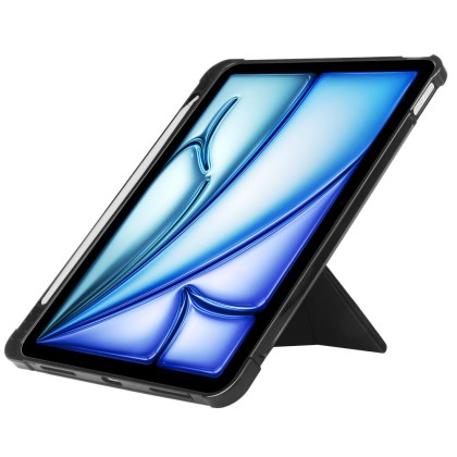 Силиконов калъф за таблет iPad Air 4 / 5 / 6 от Tech-Protect SC Pen Origami - Черен