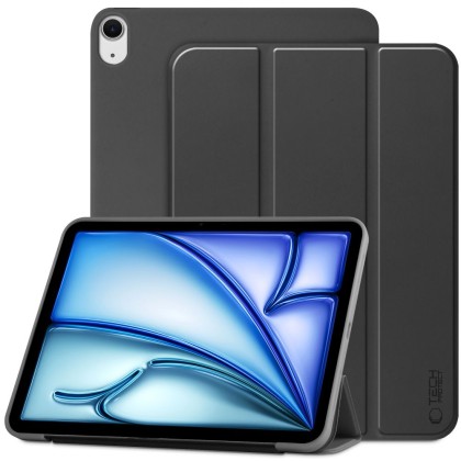 Силиконов тефтер за iPad Air 4 / 5 от Tech-Protect SmartCase - черен
