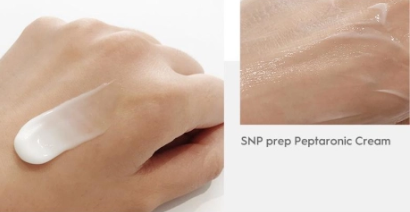 Крем за лице с 5 вида хиалуронова киселина и 6 вида пептиди от SNP Prep Peptaronic Cream