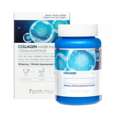 Ампула за лице с колаген и ниацинамид от FarmStay Collagen Water Full Moist Cream Ampoule