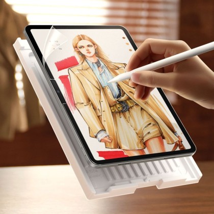 2 броя фолио за дисплей имитиращо хартия за iPad Air 6 (11