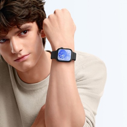 Силиконова каишка за Huawei Watch Fit 3 от Tech-Protect IconBand - Черен