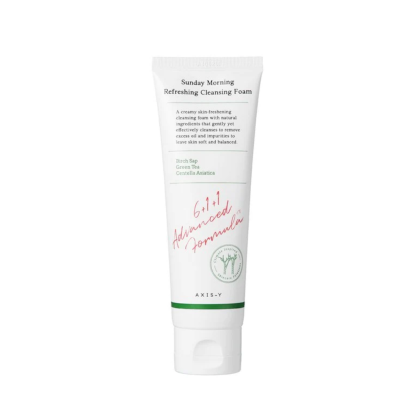 Axis-Y Sunday Morning Refreshing Cleansing Foam 120ml