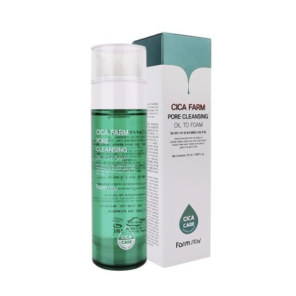 FarmStay CICA Pore Cleansing Oil to Foam