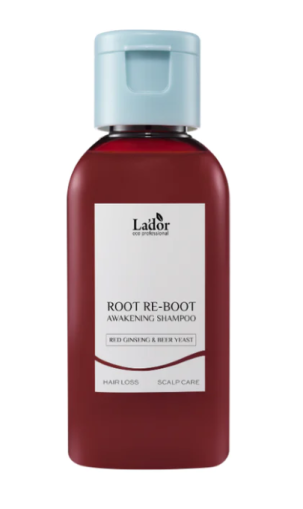 LADOR Root Re-Boot Awakening Shampoo (Red Ginseng & Beer Yeast) 50ml