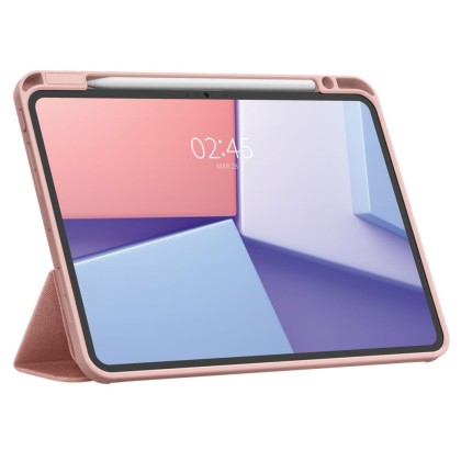 Текстителн калъф за iPad Pro 5 (11" 2024) от Spigen Urban Fit - Rose Gold